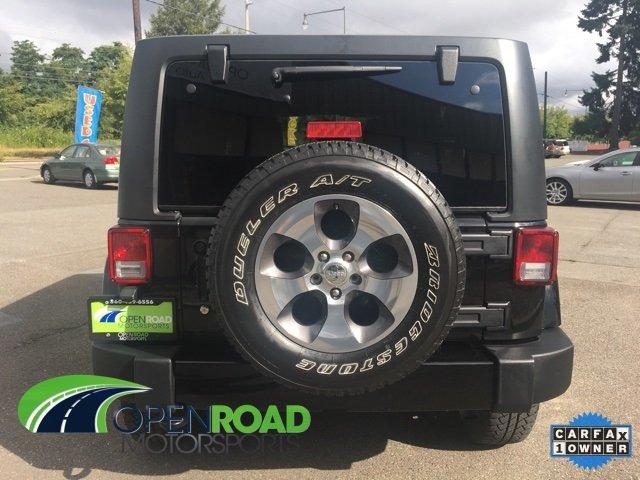 used 2018 jeep wrangler jk 4wd unlimited sahara marysville, wa 98271 for sale in marysville, washington