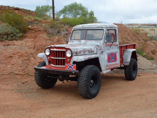 classic willys jeep pickup 4x4 off road overland rock crawler rat rod custom hot