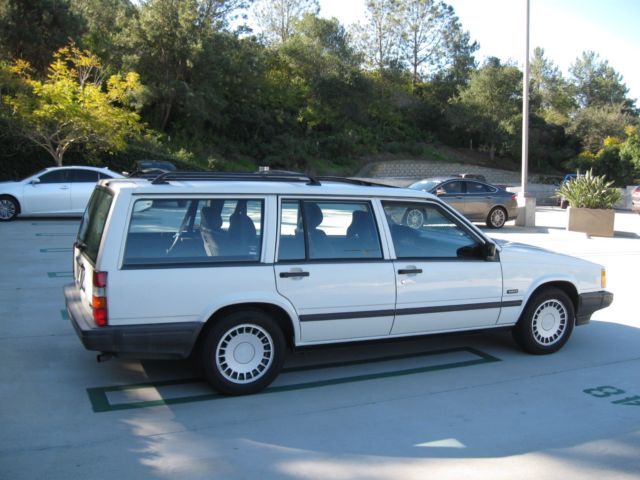 volvo 740 wagon 7 seats non turbo only 96k! california car! 1 owner!