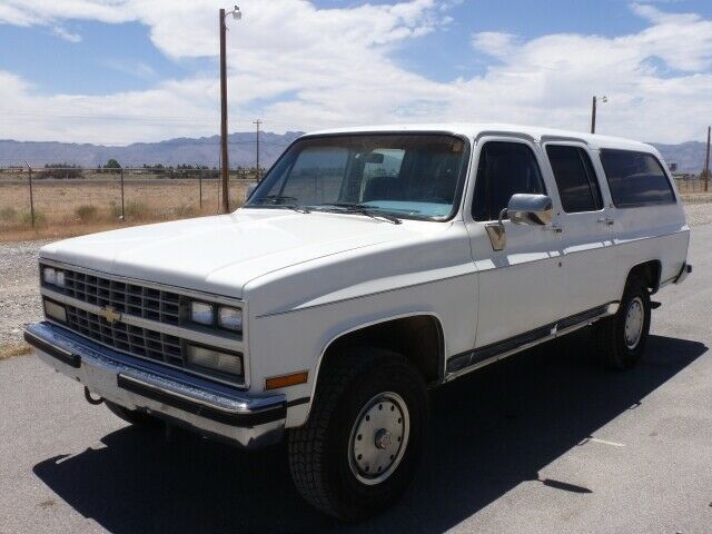 1989 chevrolet suburban 2500 4x4 panel doors 99000 mile california rust free !!!
