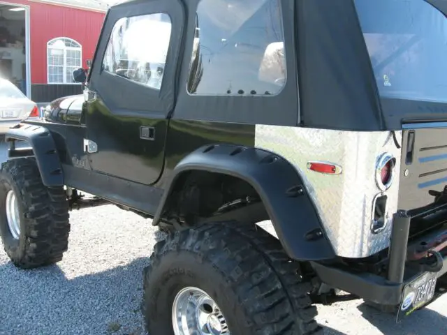 1978 jeep cj7 custom build 5.8l f.i. 4-speed 38.5 super swampers all new parts