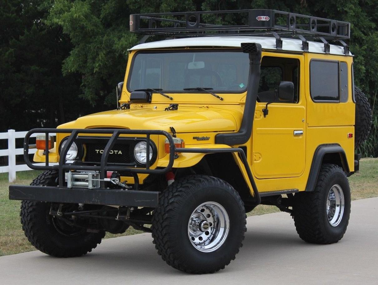 1978 toyota land cruiser fj restored