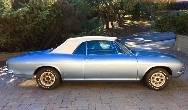 1965 chevrolet corvair turbo corsa convertible 4 speed