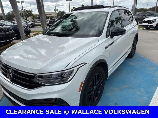 2022 volkswagen tiguan 2.0t se r-line black