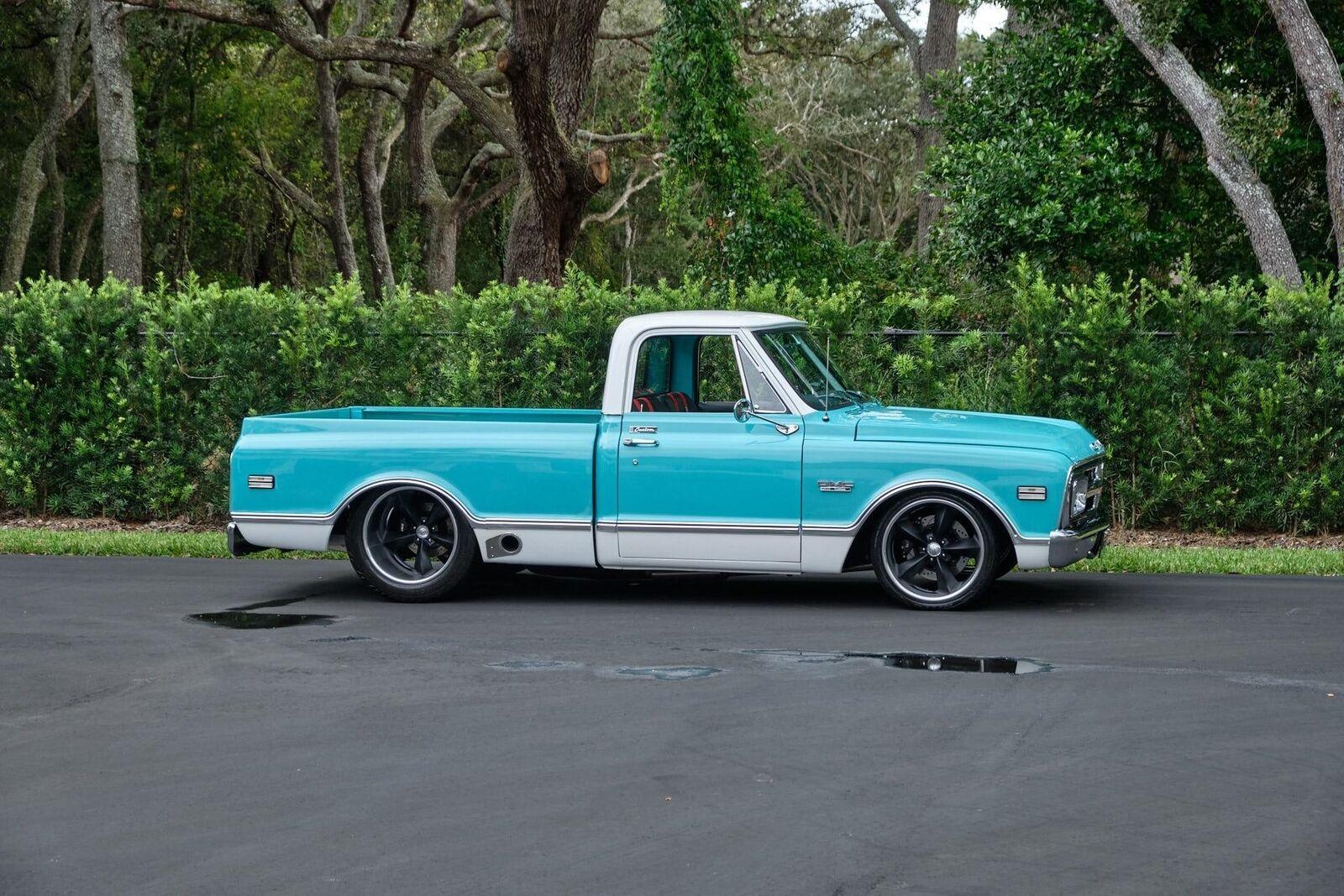1968 gmc 1500 super charged custom pickup