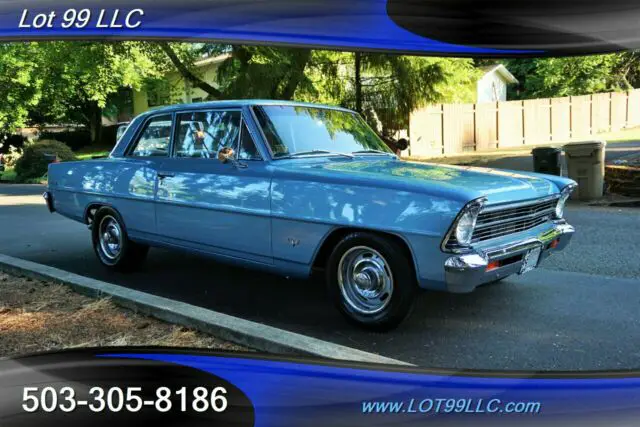 1967 chevrolet chevy ii zz4 crate v8 restored like: nova chevelle camaro