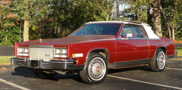 1984 cadillac eldorado biarritz convertible autumn maple rare l@@k !!!!