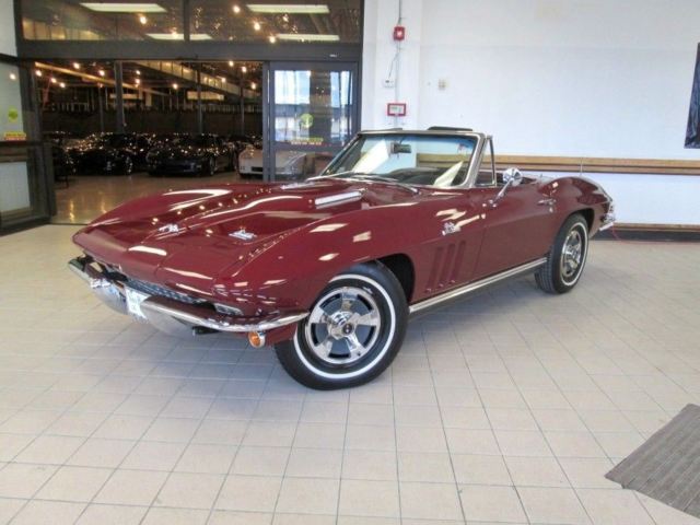 1966 corvette 427 convertible-documented/ 7x ncrs top flight award winner