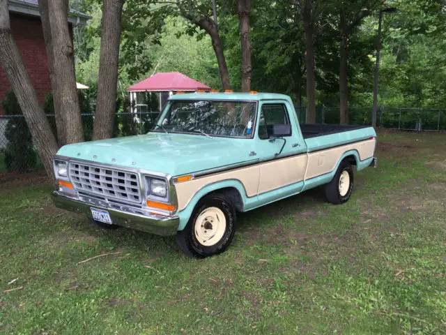2 owners only-1979 ford f-100 ranger 351ci original