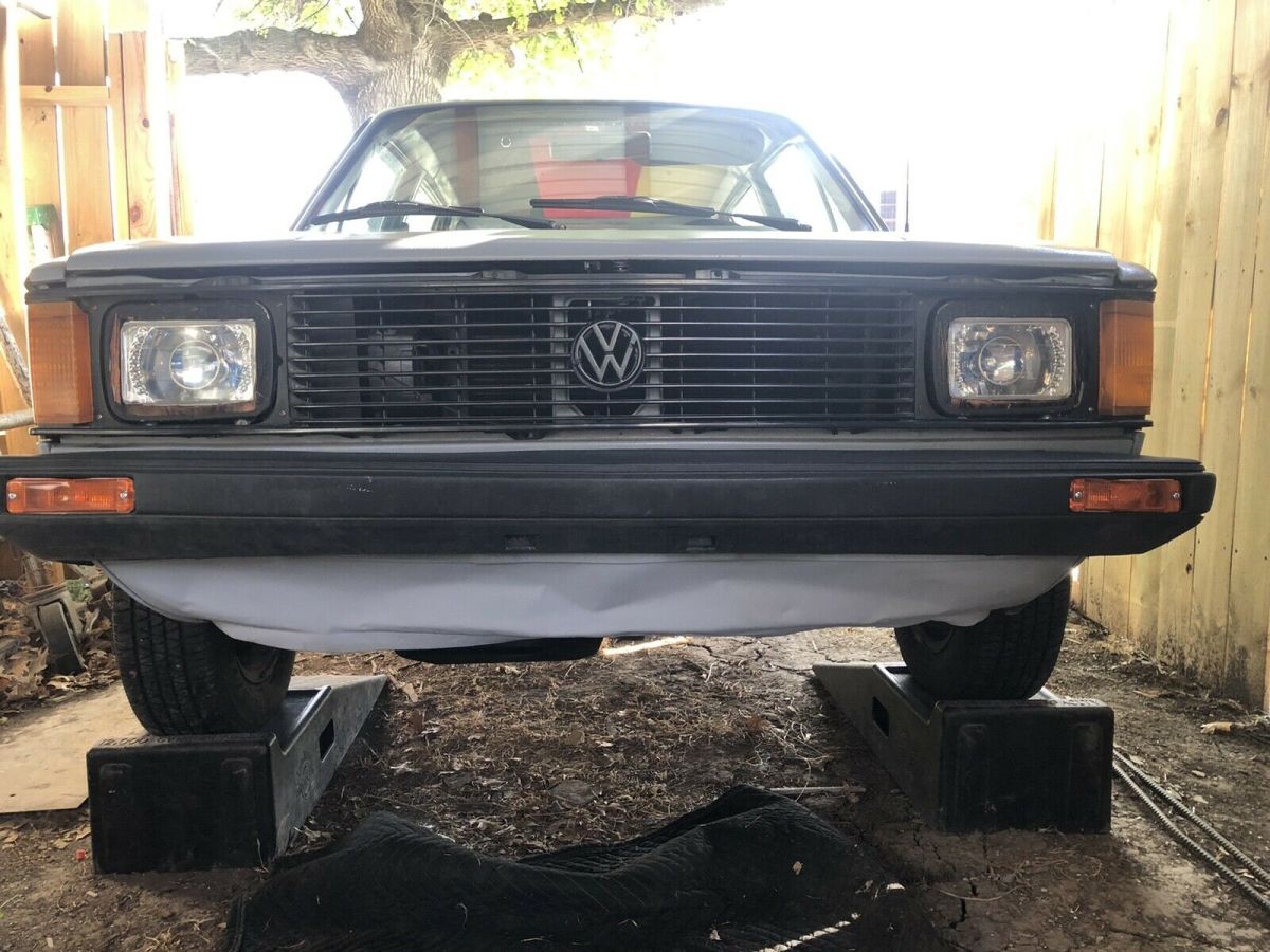 1984 volkswagen rabbit hatchback grey fwd manual l