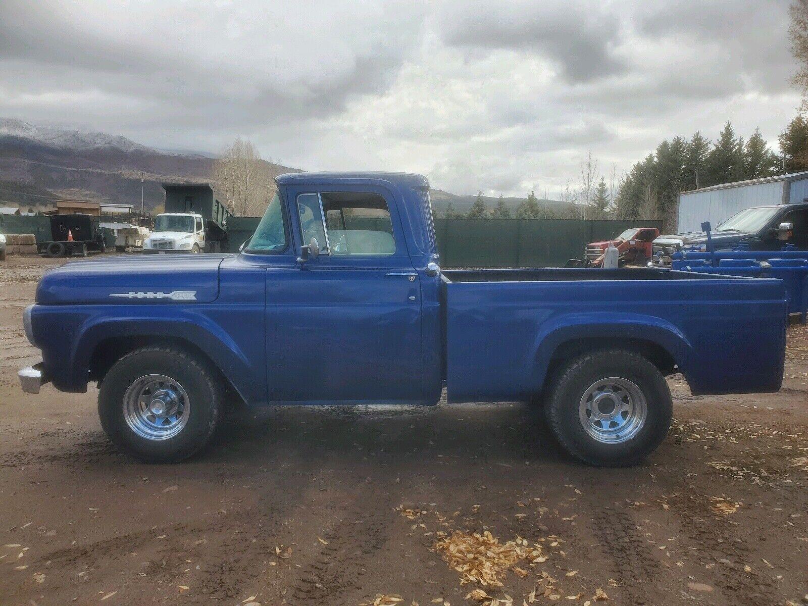 1960 ford f100 strong 292 y block rwd