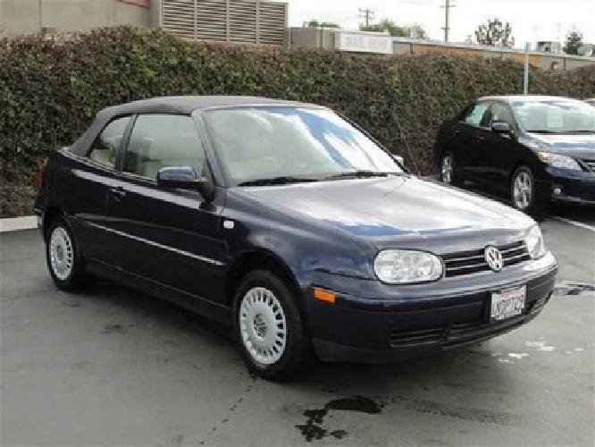2001 volkswagen cabrio gl in sunnyvale, ca