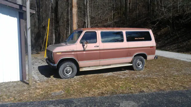 1988 ford e-250 econoline club wagon van v8, 351 engine, auto trans