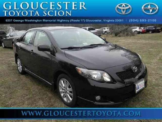 2009 toyota corolla s in gloucester, va
