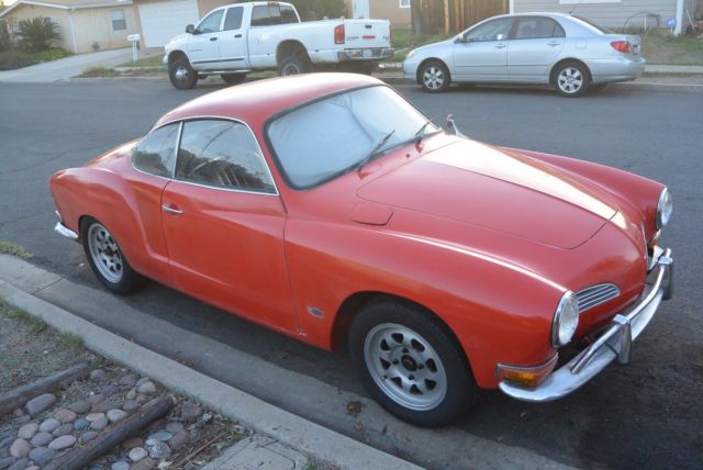 1971 volkswagen karmann ghia coupe
