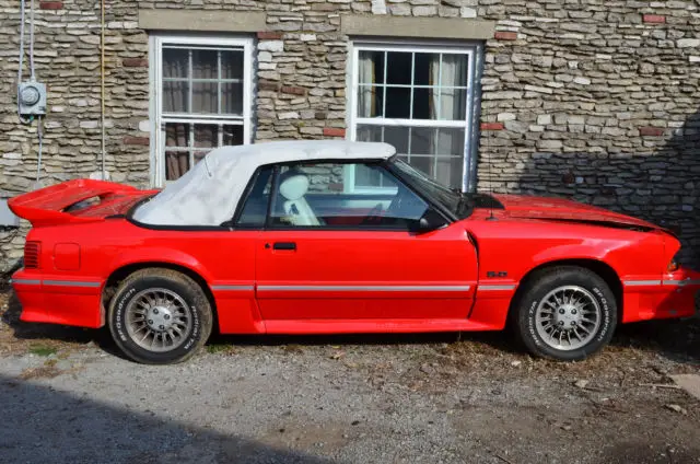 1987 mustang gt 5.0 convertible no reserve!!!