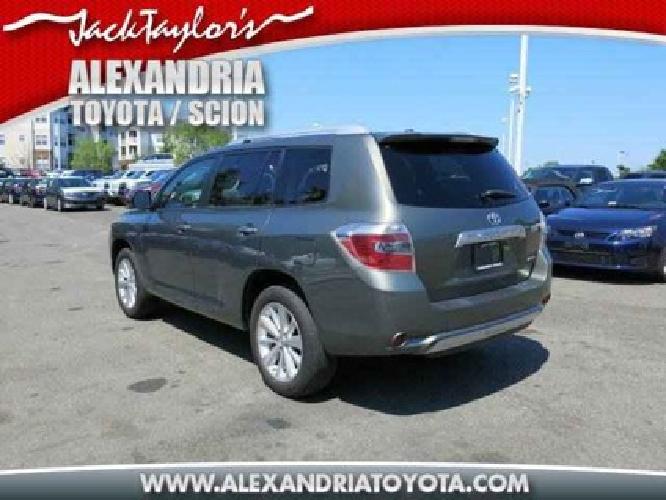 2010 toyota highlander hybrid limited w/3rd row in alexandria, va