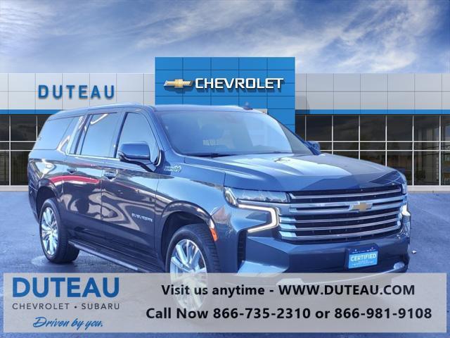 2021 chevrolet suburban 4wd high country