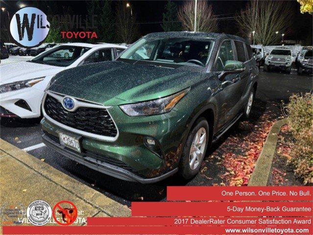2023 toyota highlander hybrid le