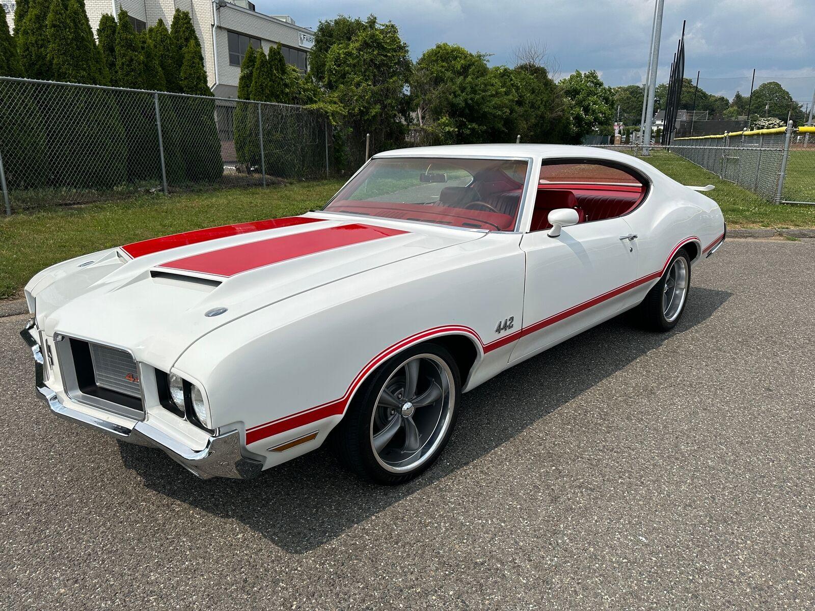 1972 oldsmobile cutlass 442 4 speed manual coupe
