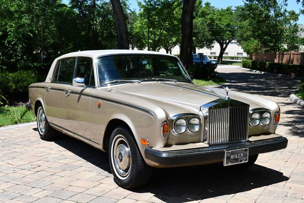 1980 rolls-royce silver wraith 6.75 liter v8 automatic