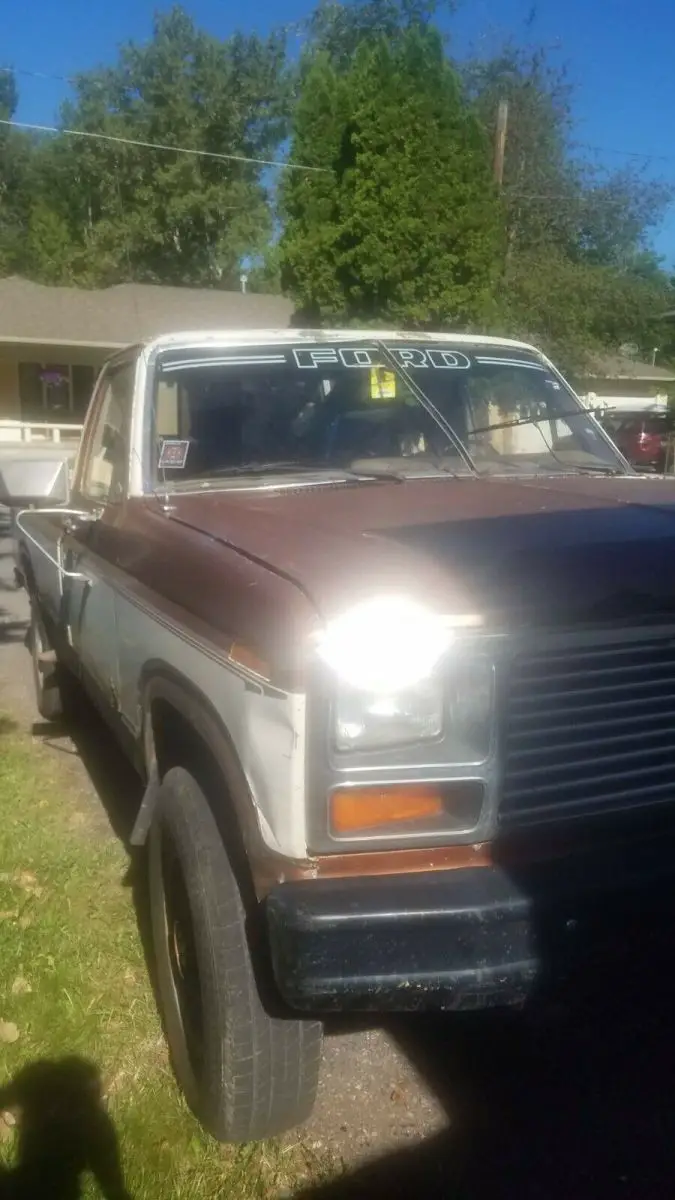 this legendary 1982 v8 f-250 could be yours. v8 engine 60,000 miles. new tires