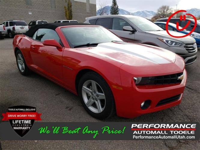 2011 chevrolet camaro lt lt 2dr convertible w/1lt for sale in erda, utah