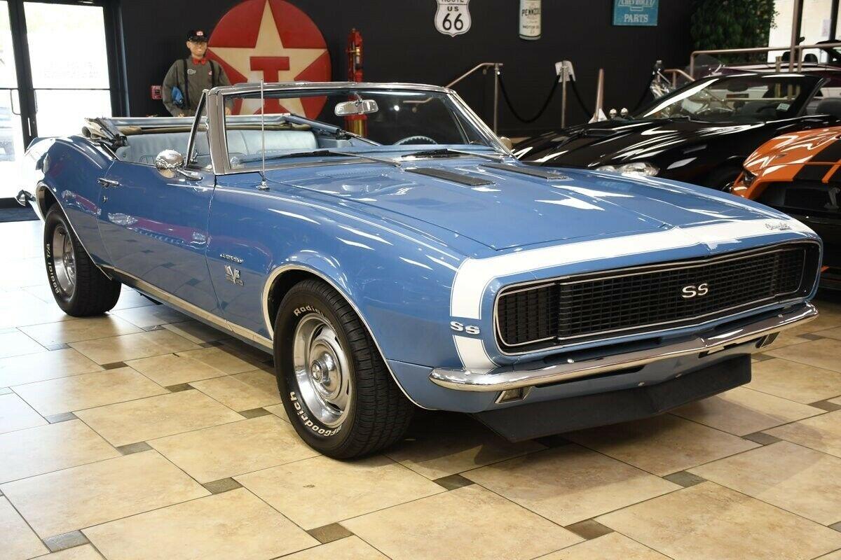 1967 chevrolet camaro convertible 454c.i v8