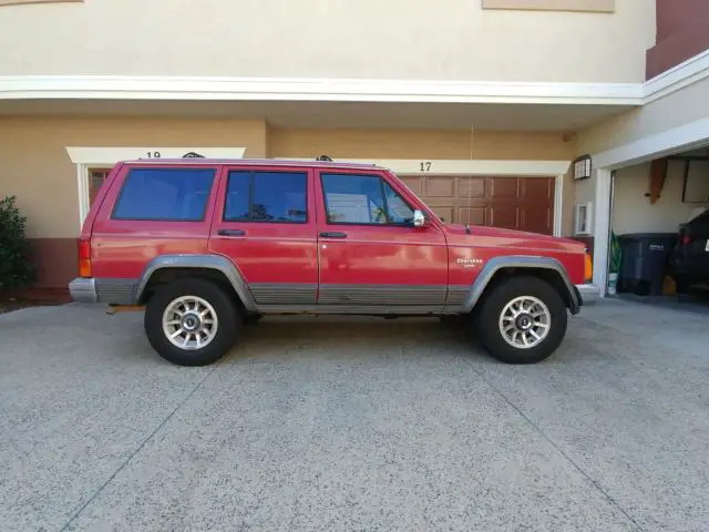 1990 jeep cherokee laredo xj auto 2wd rust free non-smoker one family owned
