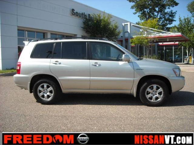 2003 toyota highlander limited for sale in south burlington, vermont