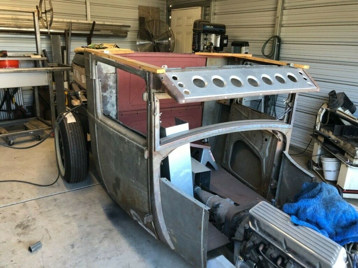 1929 ford model a rat rod pickup truck