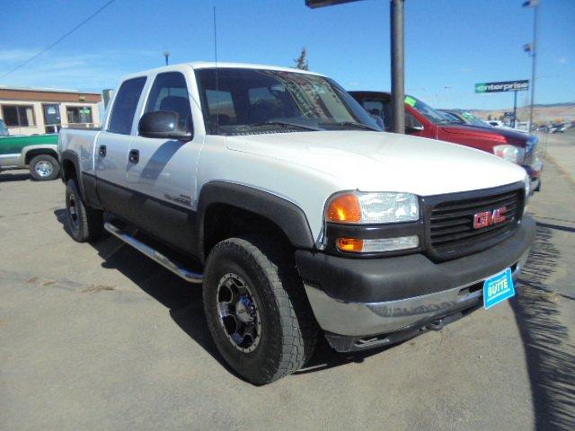 used 2001 gmc sierra 2500 4x4 crew cab hd butte, mt 59701 for sale in butte, montana