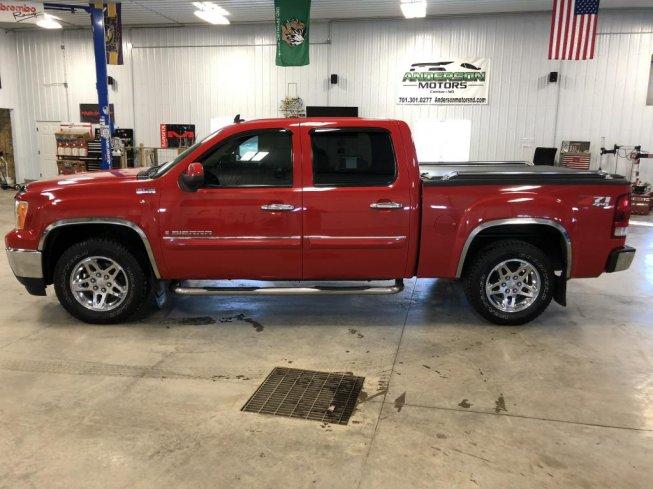 2008 gmc sierra 1500 4x4 crew cab for sale in center, north dakota