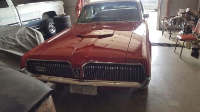 1967 mercury cougar 289 v8 gasoline automatic original interior leather n dakota