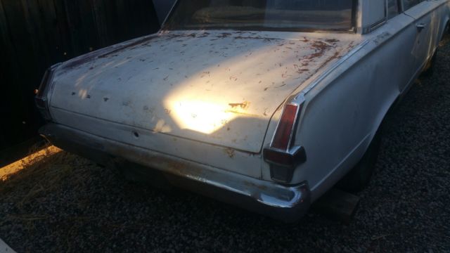 1966 plymouth valiant 100 2 door post 3 speed manual trans / slant 6