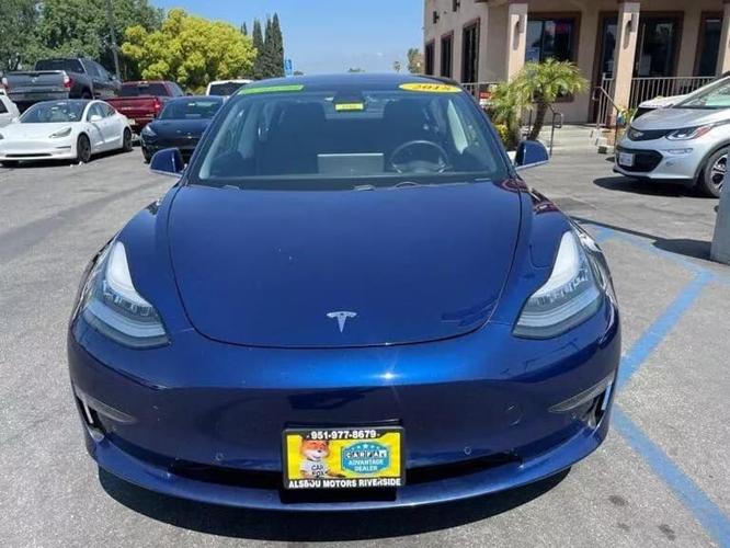 2018 tesla model 3 mid range sedan 4d in riverside, california