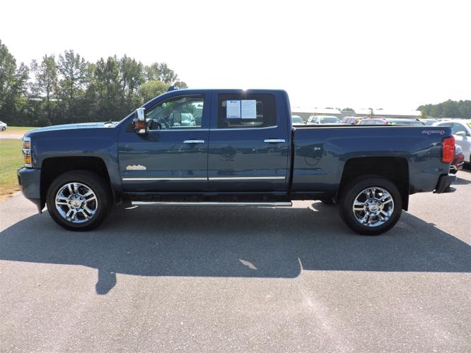 used 2016 chevrolet silverado 2500 4x4 crew cab high country smithfield, nc 27577 for sale in smithfield, north carolina