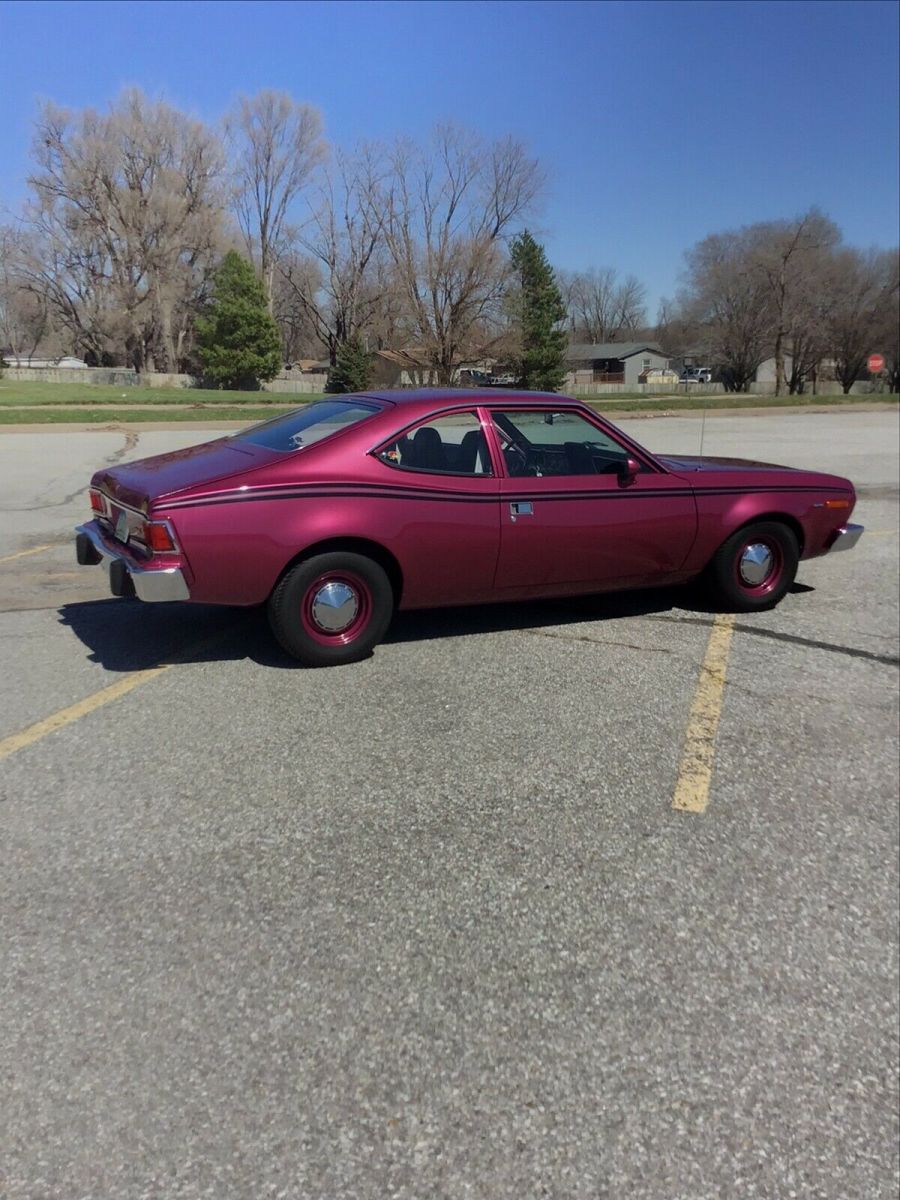 1974 amc hornet hatchback purple 258 rwd automatic 61,759 miles power steering