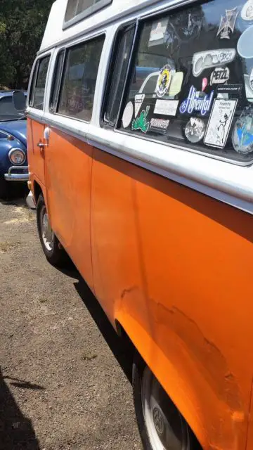 1971 vw bay window adventurewagen camper van