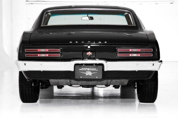 1967 pontiac firebird coupe black rwd manual sprint