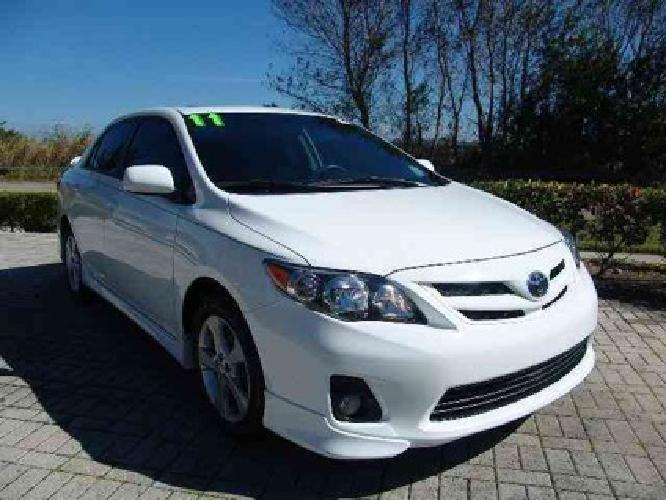 2011 toyota corolla s in coconut creek, fl