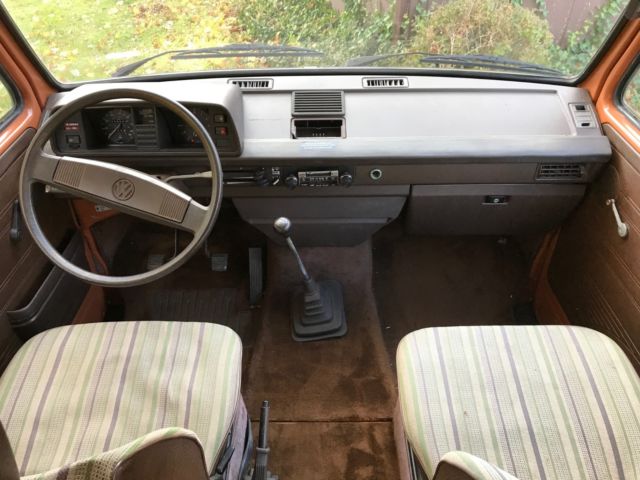 1982 vw vanagon westfalia van all original 90k miles runs perfect 1 owner bus
