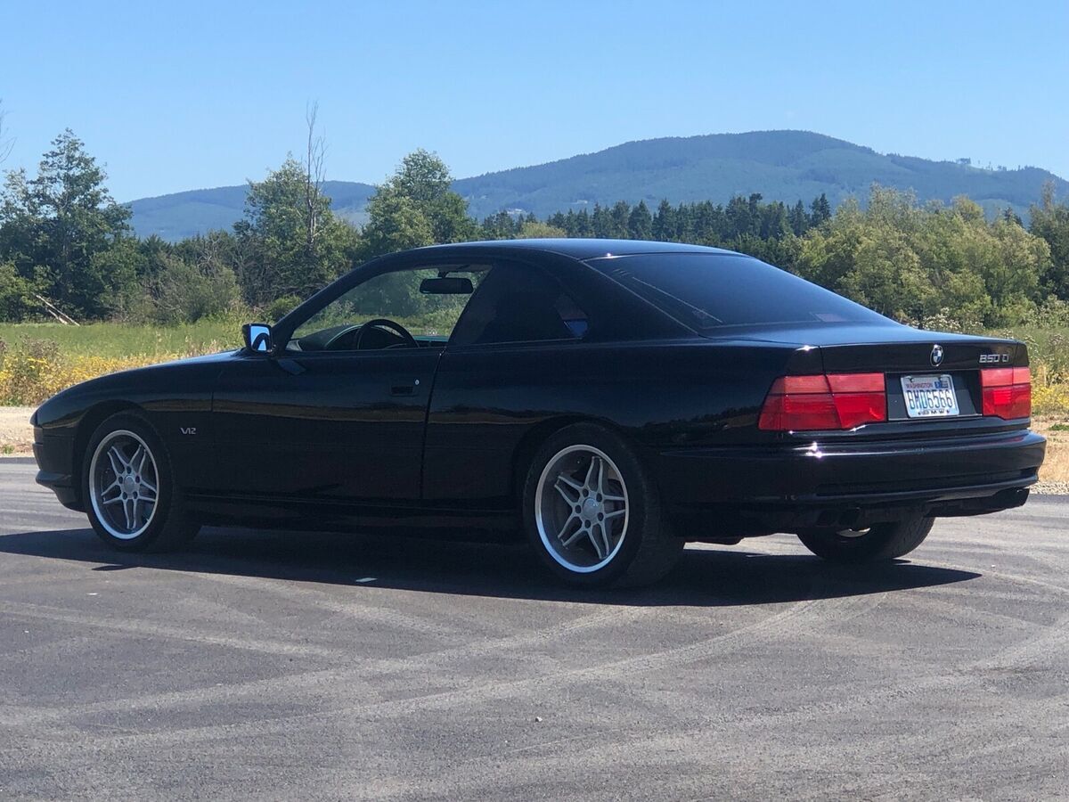 1993 bmw 850ci coupe black rwd automatic i automatic