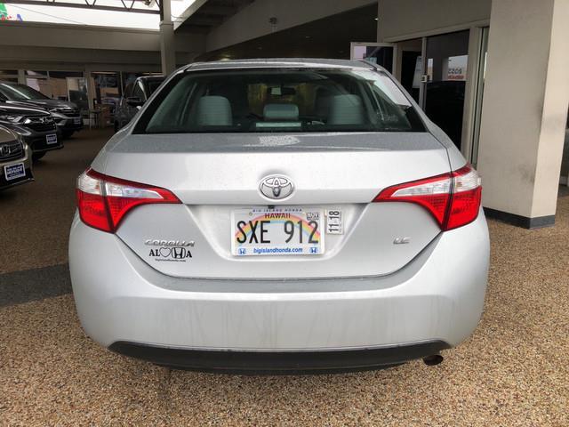 2016 toyota corolla l l 4dr sedan 6m for sale in hilo, hawaii