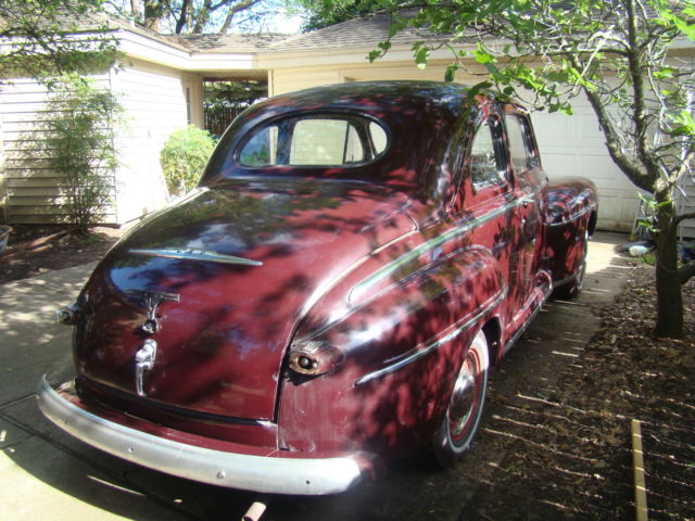 1948 ford super deluxe coupe. flathead v8