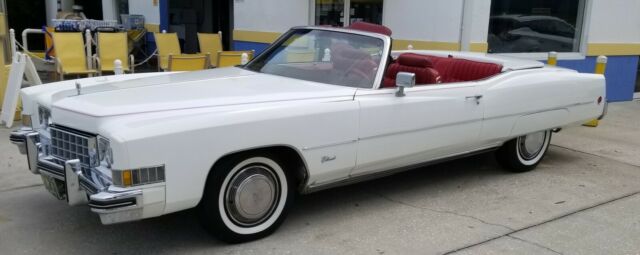 1973 cadillac eldorado convertible - 67k miles - nice!