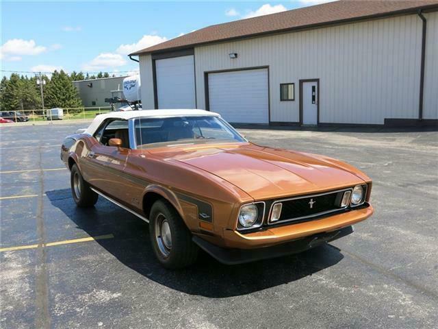 1973 ford mustang convertible 351 cleveland engine power top