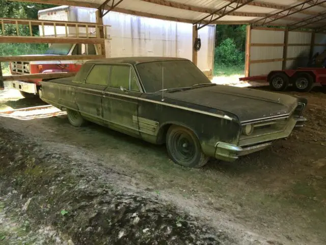 1966 chrysler 300 sedan black rwd automatic
