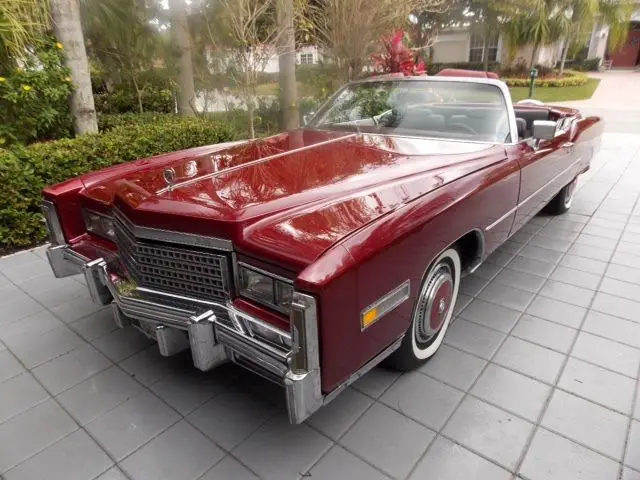 classic convertible in super condition with continental kit and parade boot