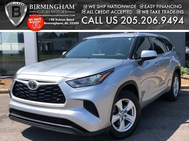 2020 toyota highlander l